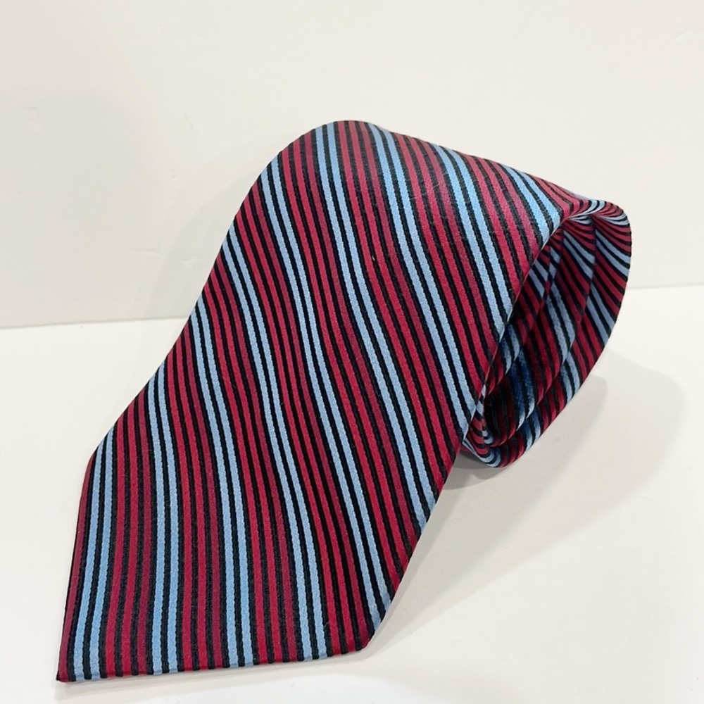 Harold Powell Silk Repp Mens Tie Career Business